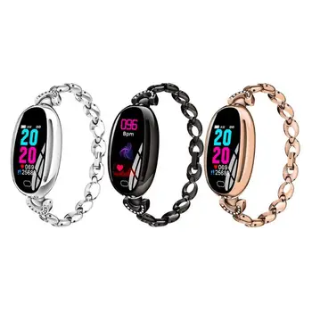 

E68 Smart Bracelet Women Activity Fitness Tracker Heart Rate Monitor Blood Pressure Heart Rate Waterproof Smart Wristband