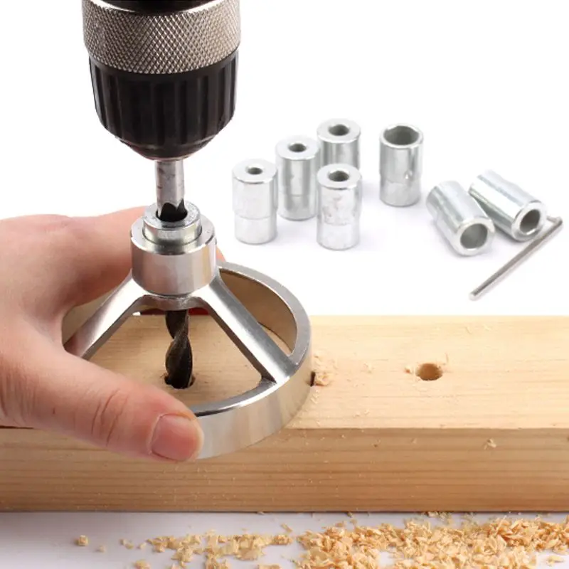 New 90 Degree Drill Guide Drill Bit Hole Puncher Locator Jig Stainless New 90 Degree Drill Guide Drill Bit Hole Puncher Locator Jig Stainless