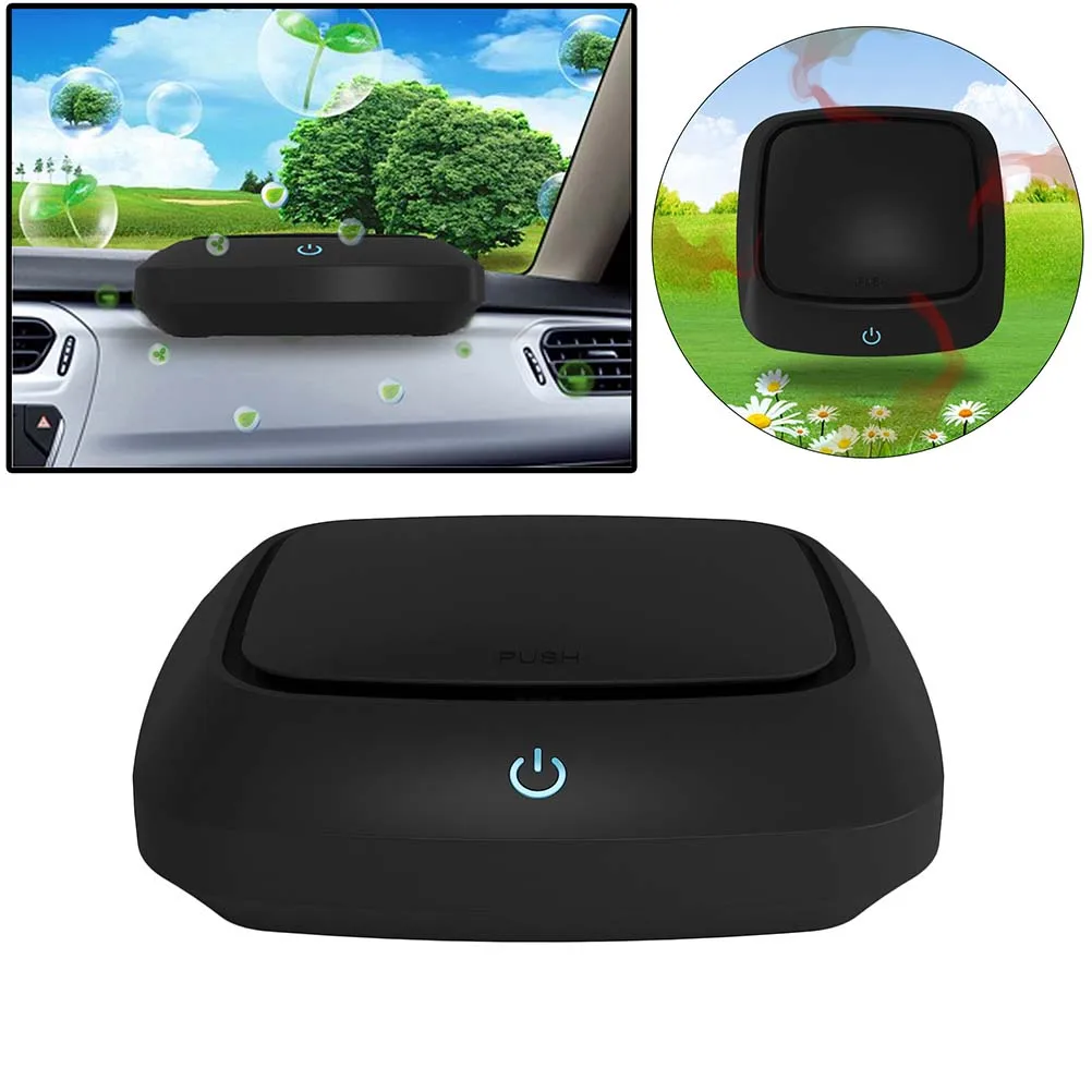 

1PC Portable QP01 Air Cleaner Air Purifier Ionizer Generator Negative Ion Generator For Car Interior Air Fresher