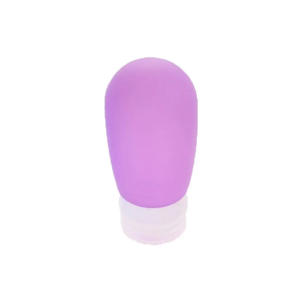 

Portable Emulsion Bottle Round Silicone Small 38ml, 60ml, 80ml Capacity Home Storage Squeeze Bottle