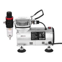 Воздушная щетка мини воздушный компрессор профессиональная гравитационная подача двойного действия Аэрограф поршневой воздушный компрессор пистолет-распылитель краски