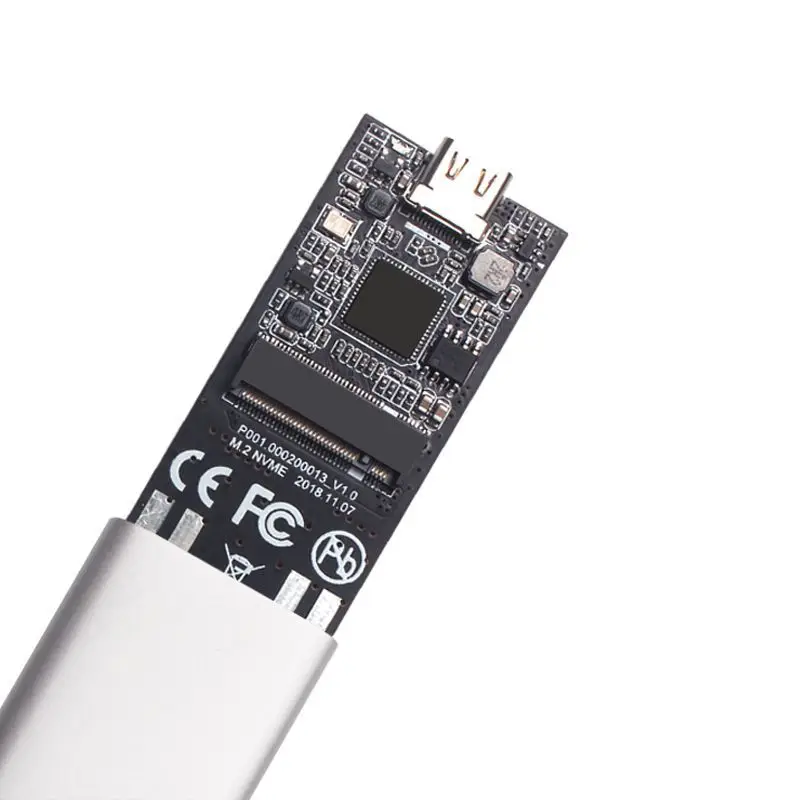 Ультратонкий 10 Гбит/с Usb 3 1 к M.2 B Key Ngff Ssd мобильный жесткий диск коробка адаптер