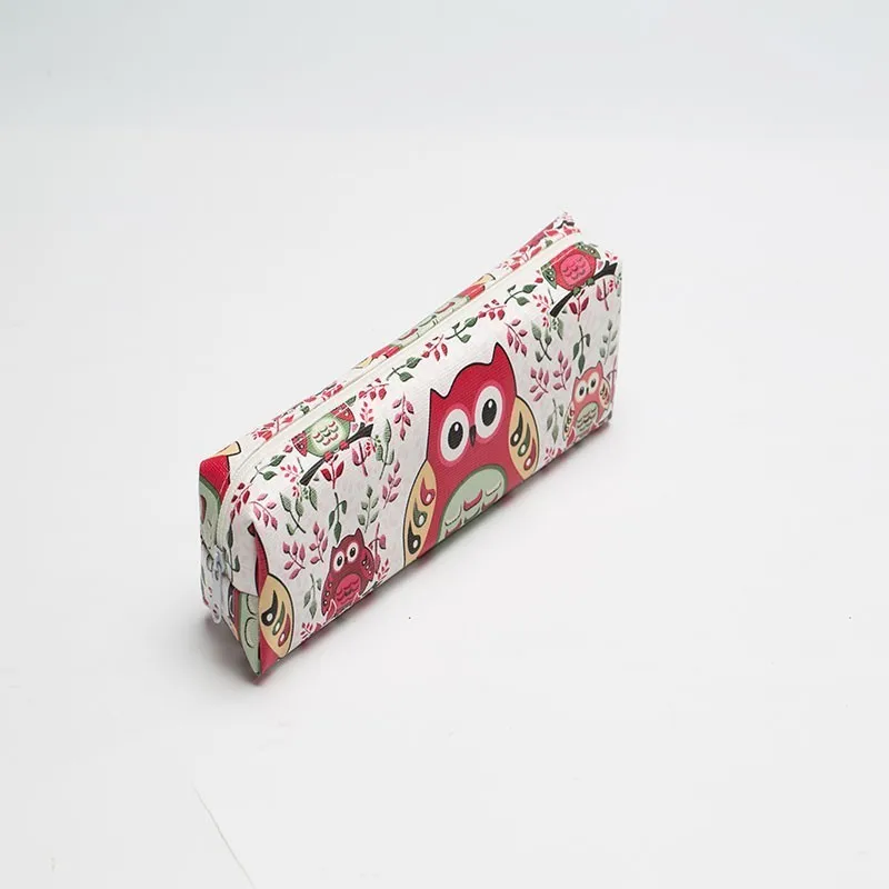 

Canvas pencil case school pencil bag office supplies pencil case student pencil writing stationery