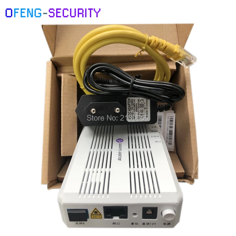 Alcatel Lucent Bell I 010G GPON Оптический сетевой терминал на 100% подлинный и новый 1 GE ONU