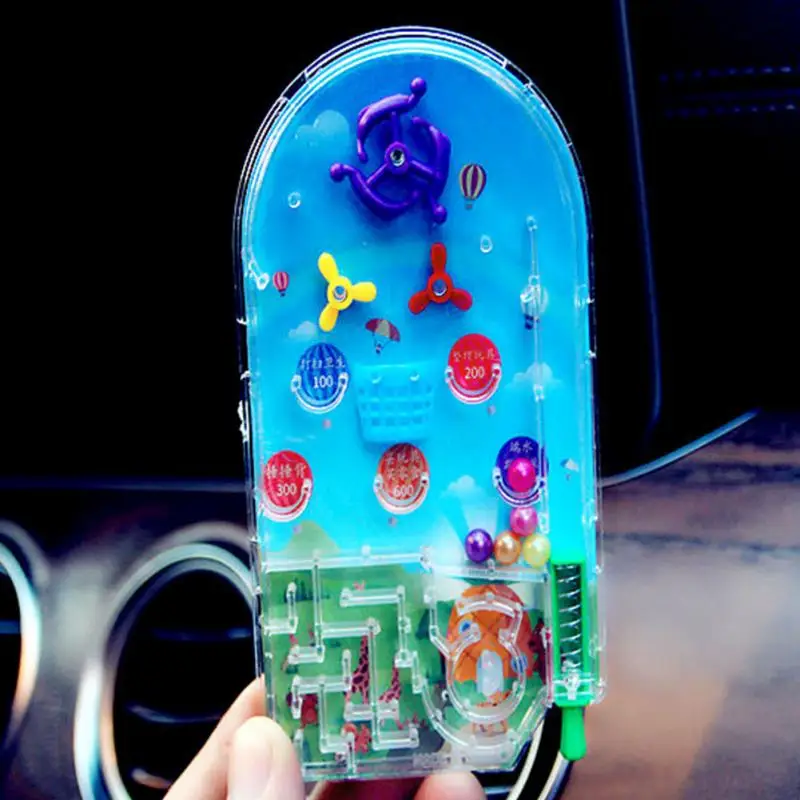 

1pc Novelty Pocket Pinball Toy Funny Party Games Machine Mini Puzzle Plaything Gift Random color