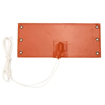 

Universal Silicone Heater Pad About 10x23.5cm 12V 100W Mat Flexible Quick Heat Transfer Solidly Built Electric Heating Pads New