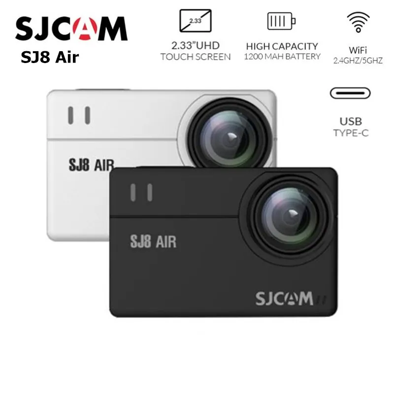 

SJCAM SJ8 Air Action Camera 2.33 inch Native 1296P Touch Screen WiFi Simplified Version Sports DV Remote Control Helmet Camera