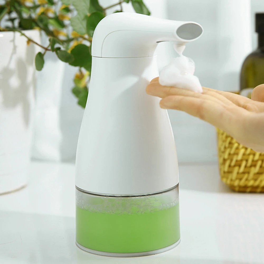 

250ML Portable Soap Dispensers Household Auto-induction Soap Dispenser 5 - 7cm Sensing Distance IPX4 Waterproof Grade