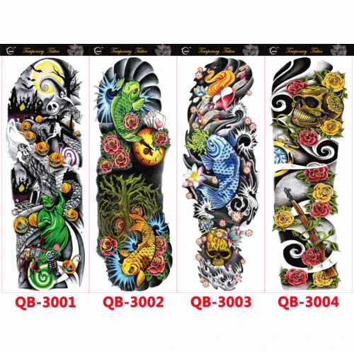 

20 Type Transfer TaTy Temporary Tattoo Stickers on the body For Waterproof Women MenFake Tattoos tatoo sticker 17X45cm