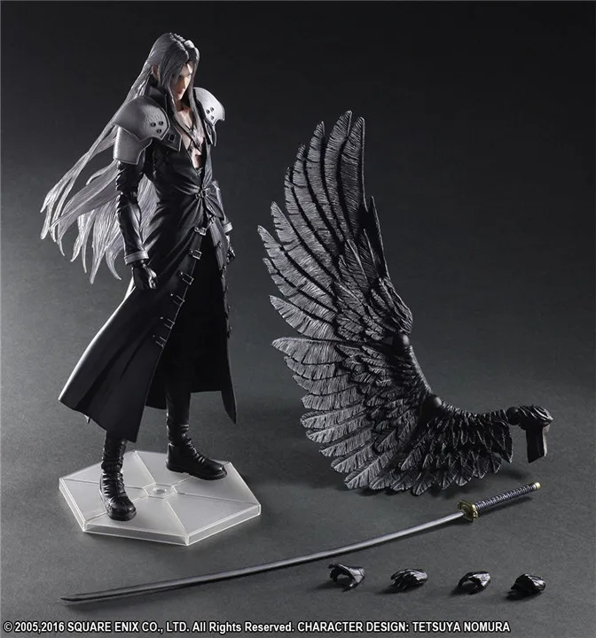 Последняя фантазия VII фигурка аниме модель Sephiroth куклы украшения коллекция