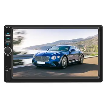 

7018 Android version 7 inch capacitive screen 8.1 Android navigator 1G+16G support driving recorder reversing rear view WiFi BT