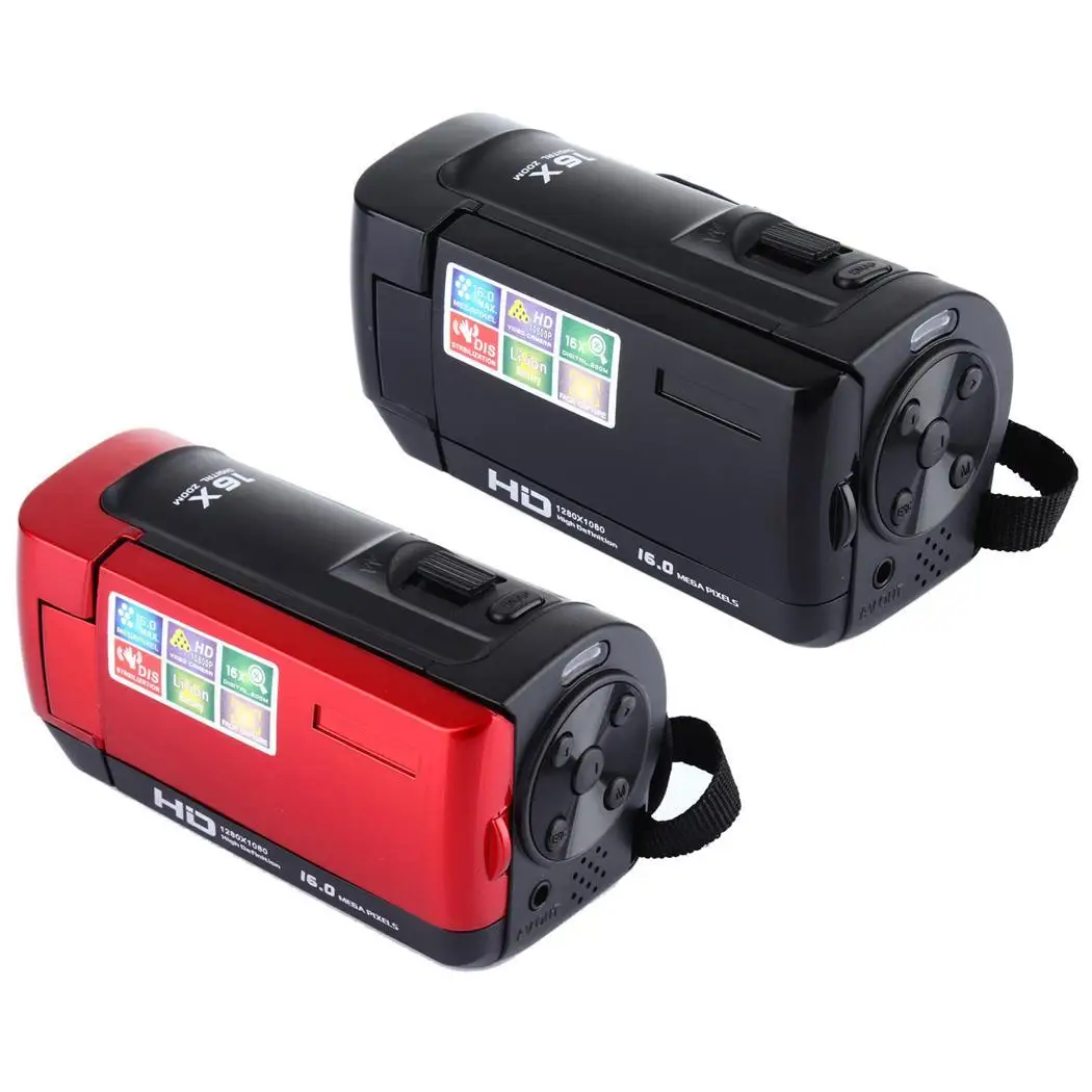 1080 P Full HD 16MP цифровая видео SD/SDHC карта (макс. 32 ГБ) HDC6A видеокамера камера 16X с