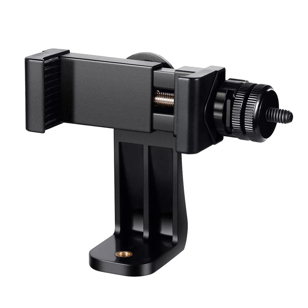 

Universal Smartphone Tripod Adapter Cell Phone Holder Mount Adapter with Hot Shoe Live Webcast Mount For iphone Samsung