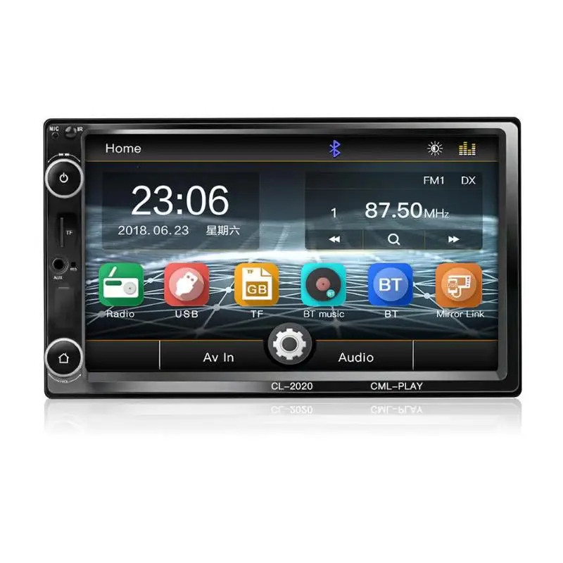 

Car DVR 2Din 7 Inch Touch Screen Car Stereo MP5 Player FM Radio Bluetooth Head Unit Car MP5 Player Car Electronics