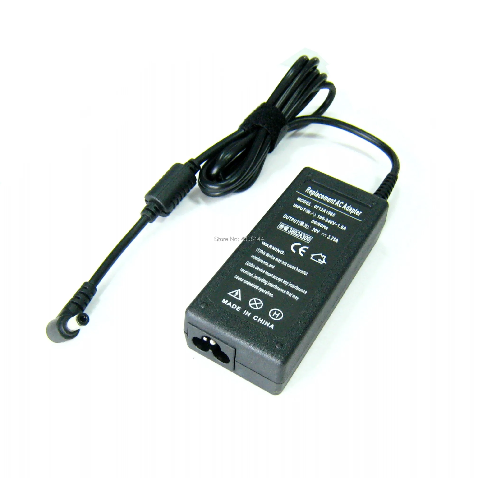 

65W 19V 3.42A Multiple types of power conversion Laptop Power Adapter Charger Ordinary Port Without power cord