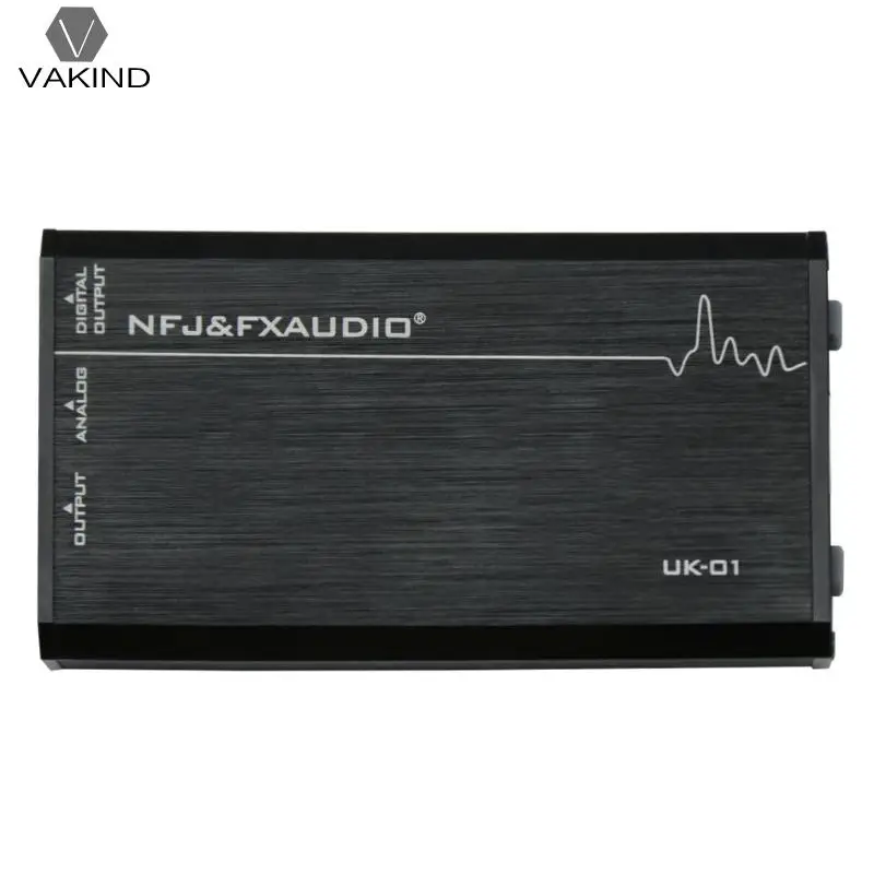 

Fx Audio UK-01 External USB Sound Card Desktop Notebook Computer PC Independent Driveless Headphone Amp Output Audio Card