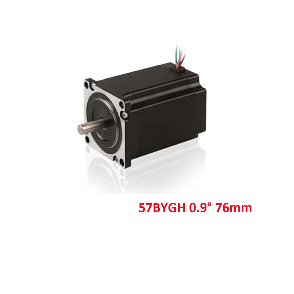 

Nema 23 57BYG Hybrid Stepper Motor 0.9 Degree 4 Lead 2 Phase 76mm 1.6N.m 3.0A for CNC 3D Printer Milling Machine Free Shipping