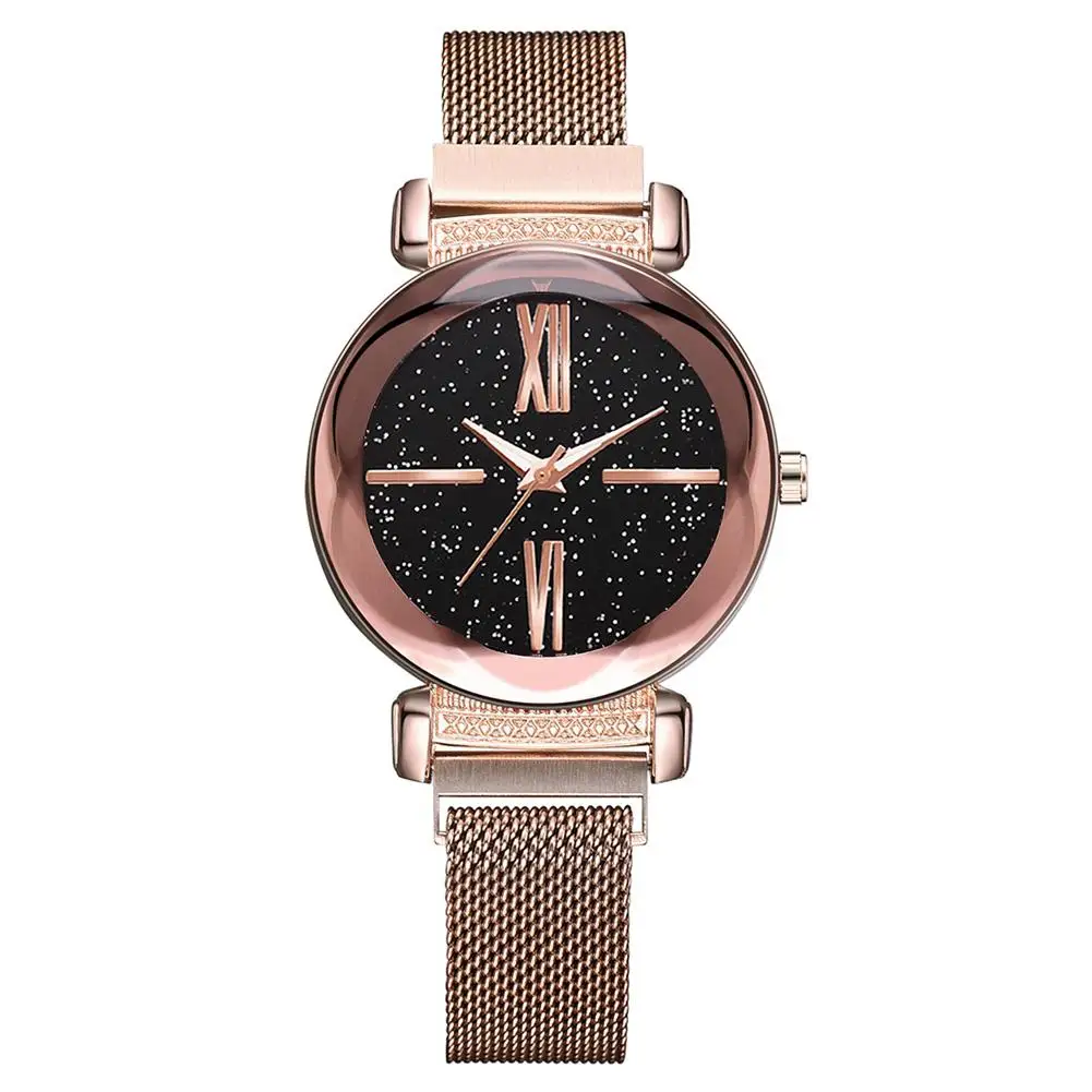 

New Fashion Personality Magnet Magnet Buckle Watch Woman's Wristwatch Best Gifts For Girl Women