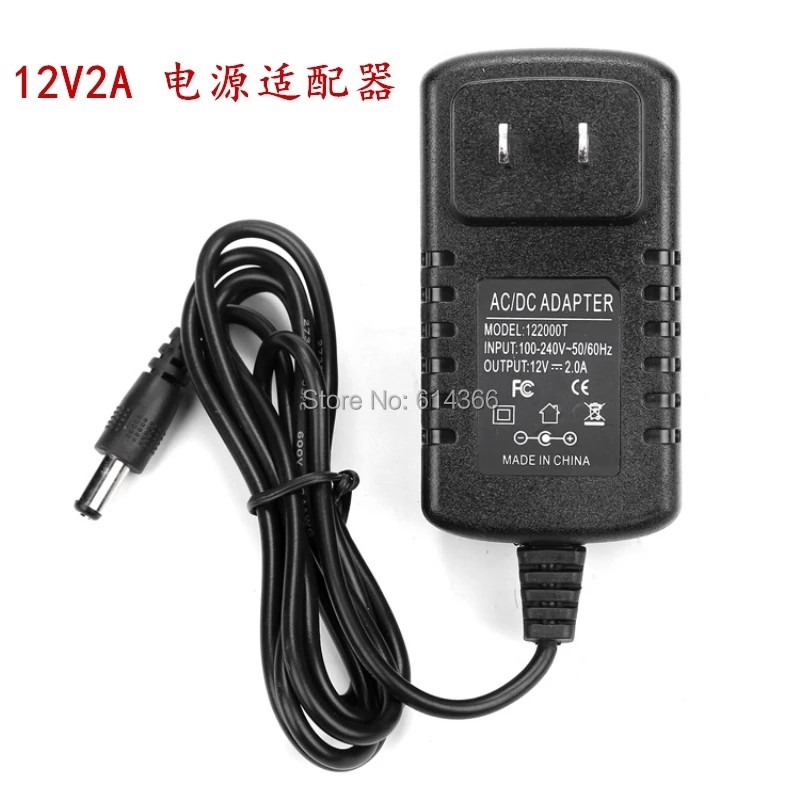 5 шт. источник питания для Светодиодный Ной лампы 24 Вт 2 А 12 В В|power adapter 12v 2a|power 12vpower
