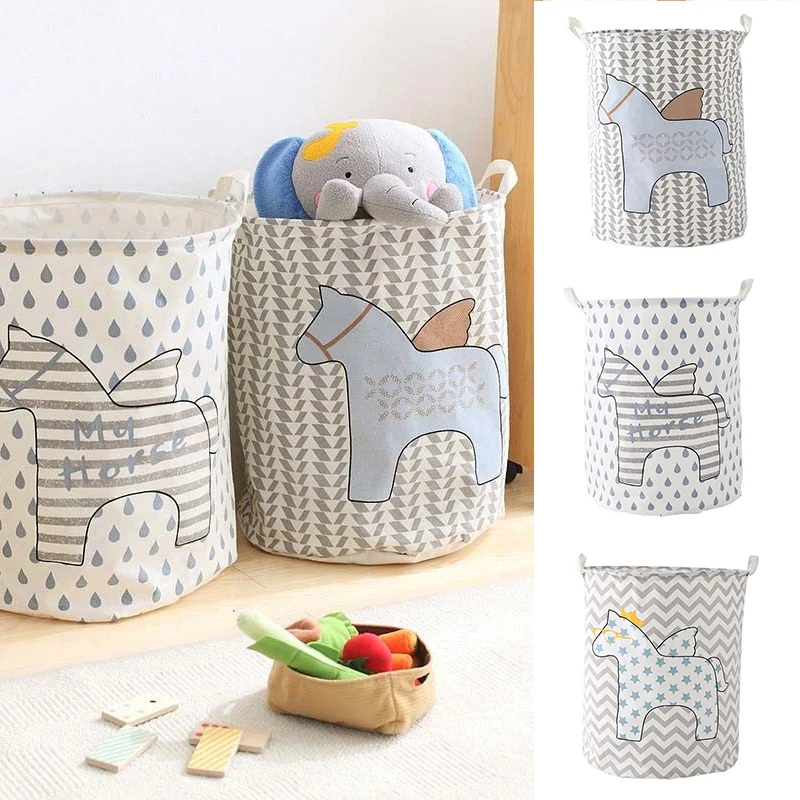 JX-LCLYL للماء طوي الاطفال سلة تخزين الألعاب القذرة الملابس منظم منزلي 40*50 CM JX-LCLYL للماء طوي الاطفال سلة تخزين الألعاب القذرة الملابس منظم منزلي 40*50 CM