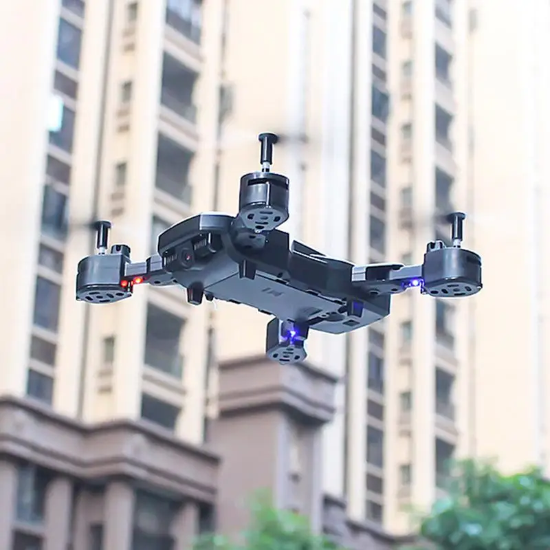 

Folding Quadcopter Aircraft - Long Service Life Altitude Hold Drone Long-Time Real-Time Aerial Remote Control Aircraft