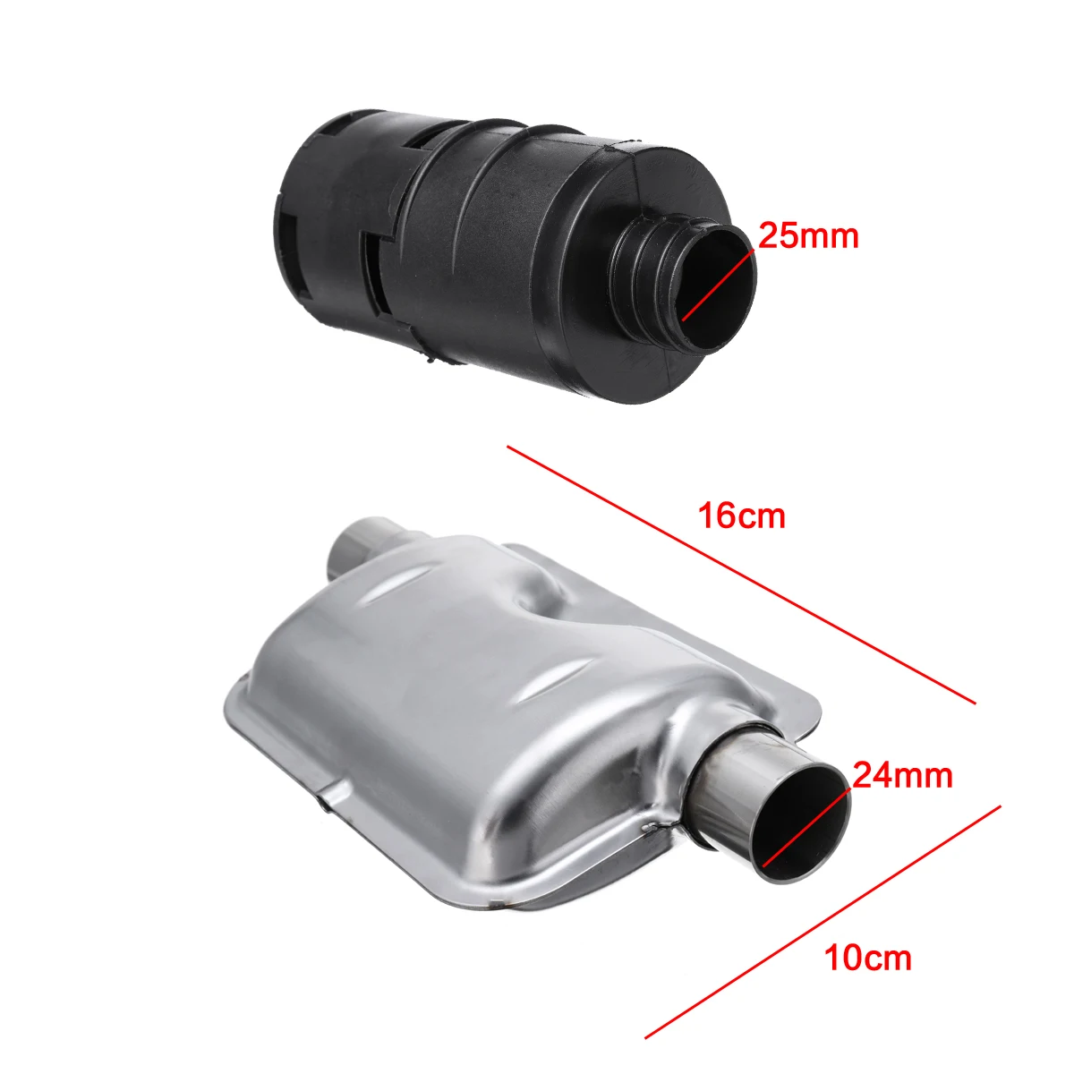 12V автомобильные воздушные Дизели нагреватель аксессуары ЖК-монитор+ пульт дистанционного управления+ 5.5L Дизели танки+ глушитель для автонагревателя запчасти