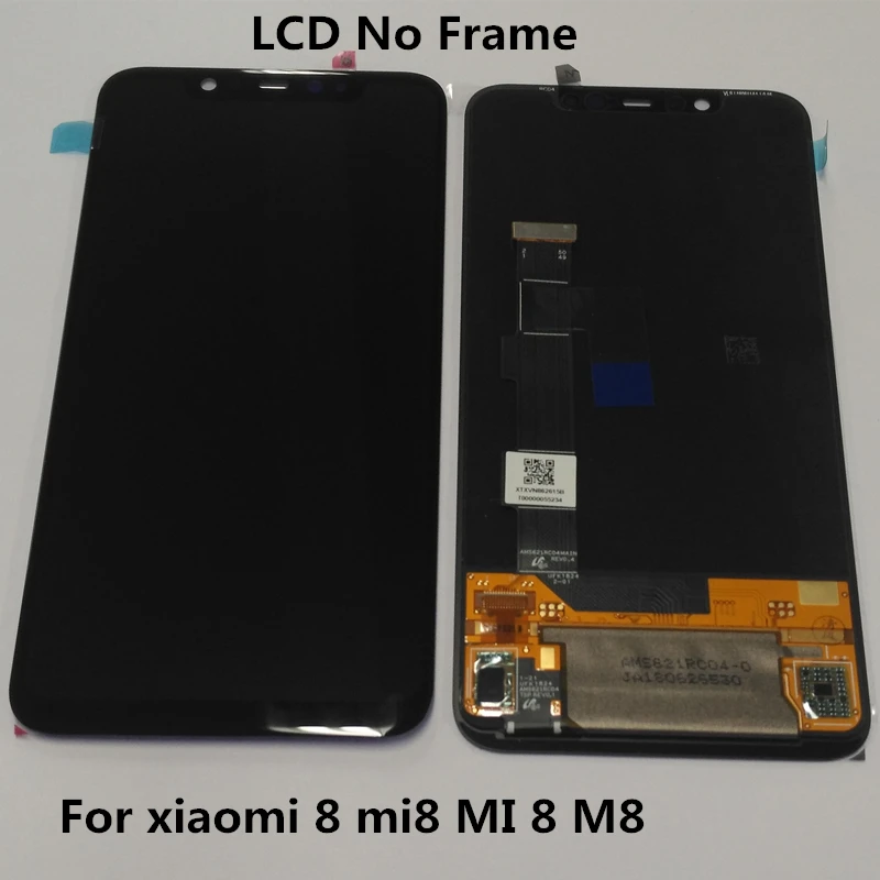 Оригинальный Для 6 21 &quotXiaomi 8 Mi8 MI M8 ЖК экран + сенсорная панель дигитайзер сборка