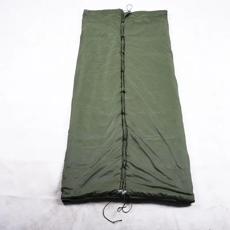 

200*75cm Outdoor Camping Full Length Hammock Underquilt Ultralight Winter Warm Under Quilt Blanket Cotton Zipper Elastic Hammock