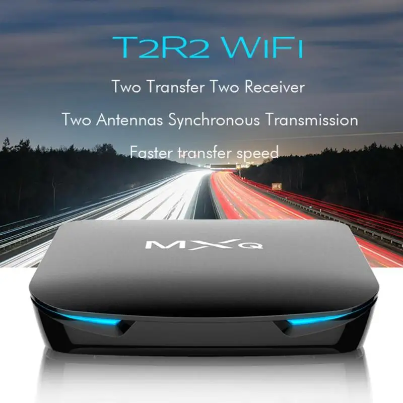 

MXQ G12 TV Box Android 8.1 Bluetooth4.0 Set-top Box4+32GB WiFi Smart TV Box Android TV Set Top Box W/S905X2 Quad Core