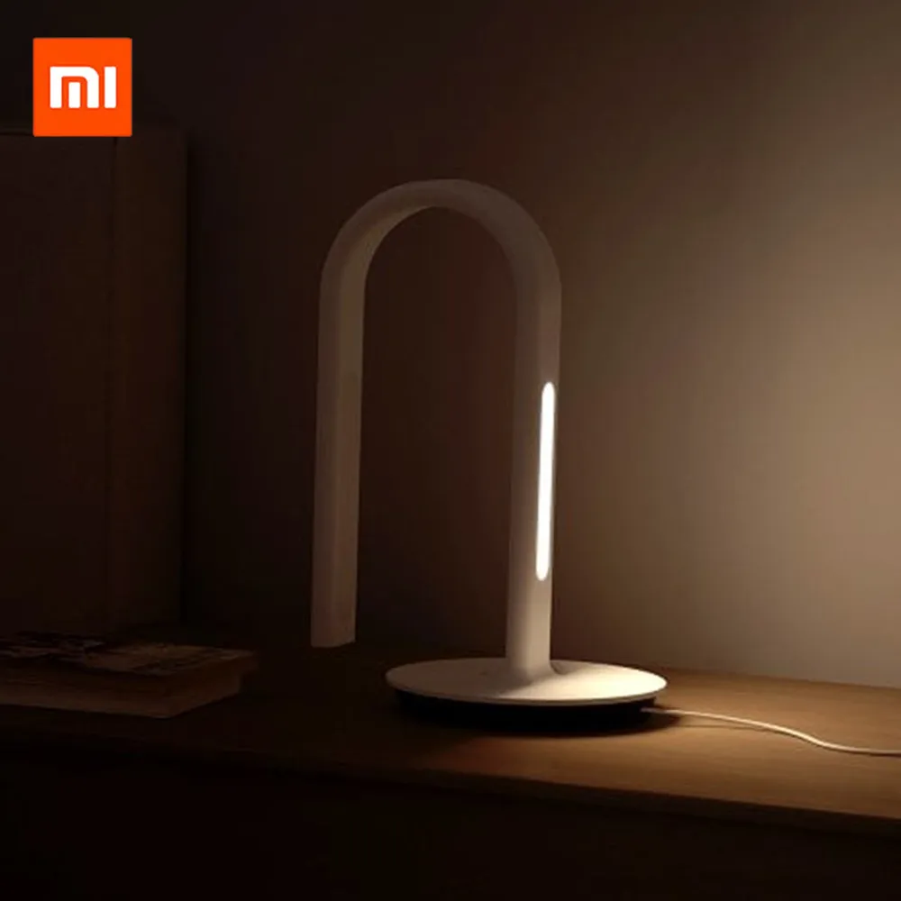 

Xiaomi Phi lips Zhirui Smart Control LED Desk Table Lamp 2nd Generation Eyecare Dimming App Control Reading Light AC100-240V