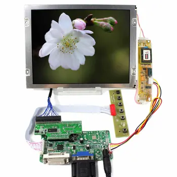 

8.4" 31 pins CMOS Connector 640x480 VGA DVI LCD Controller Board AA084VC03 Backlight 2CCFL 8.4inch LCD Screen RT2281