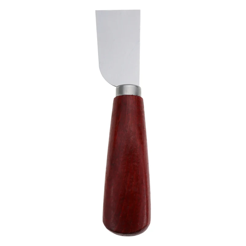

Professional Leather Cutting Knife With Wooden Handle Protable Convenient Craft Tool Functional Perfect