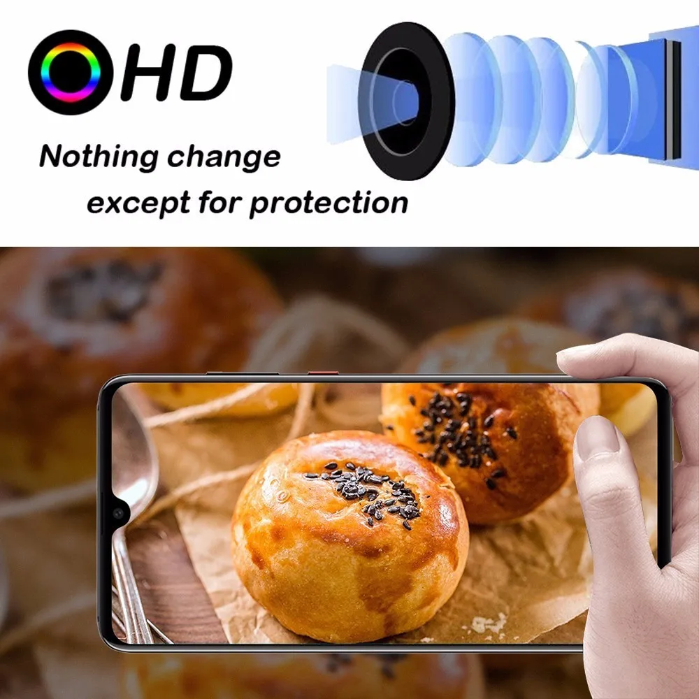2 шт. 25D Защитная пленка для объектива задней камеры HuaWei Mate 10 20 P20 Lite Pro Honor 9 8x Play Nova 3i