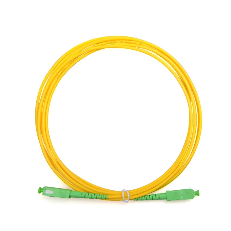 

100 pcs Fiber Optic patch cord Factory wholesale simplex SC/APC Optical jumper cable CATV sx 1 3 5 10 20 100m meters Ftth