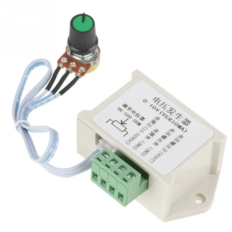

Hot DC 0-10V Generator Module Adjustable Analog Quantity Voltage Signal Generator Max 10mA for PLC MCU etc