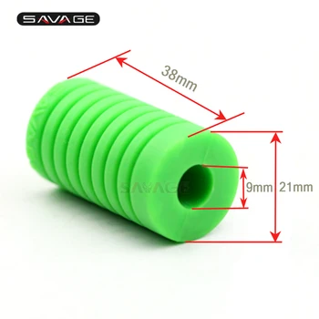 

Universal Foot-Operated Left Shift Lever Foot Pad Pedal Toe Peg Cover Motorcycle Accessories Silica Gel Black/Blue/Red/Green