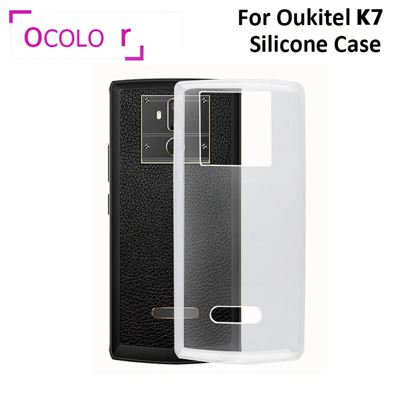 Ocolor для Oukitel K7 прозрачный силиконовый чехол TPU защитный смартфона Мощность |