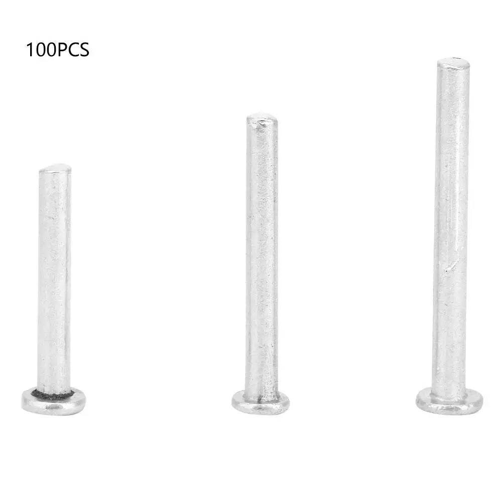 20pcs Tool Accessories M5-35//40//50 Aluminum Flat Head Solid Rivet Set Rivets M5 Aluminum Rivet 35 Flat Head Solid Rivet