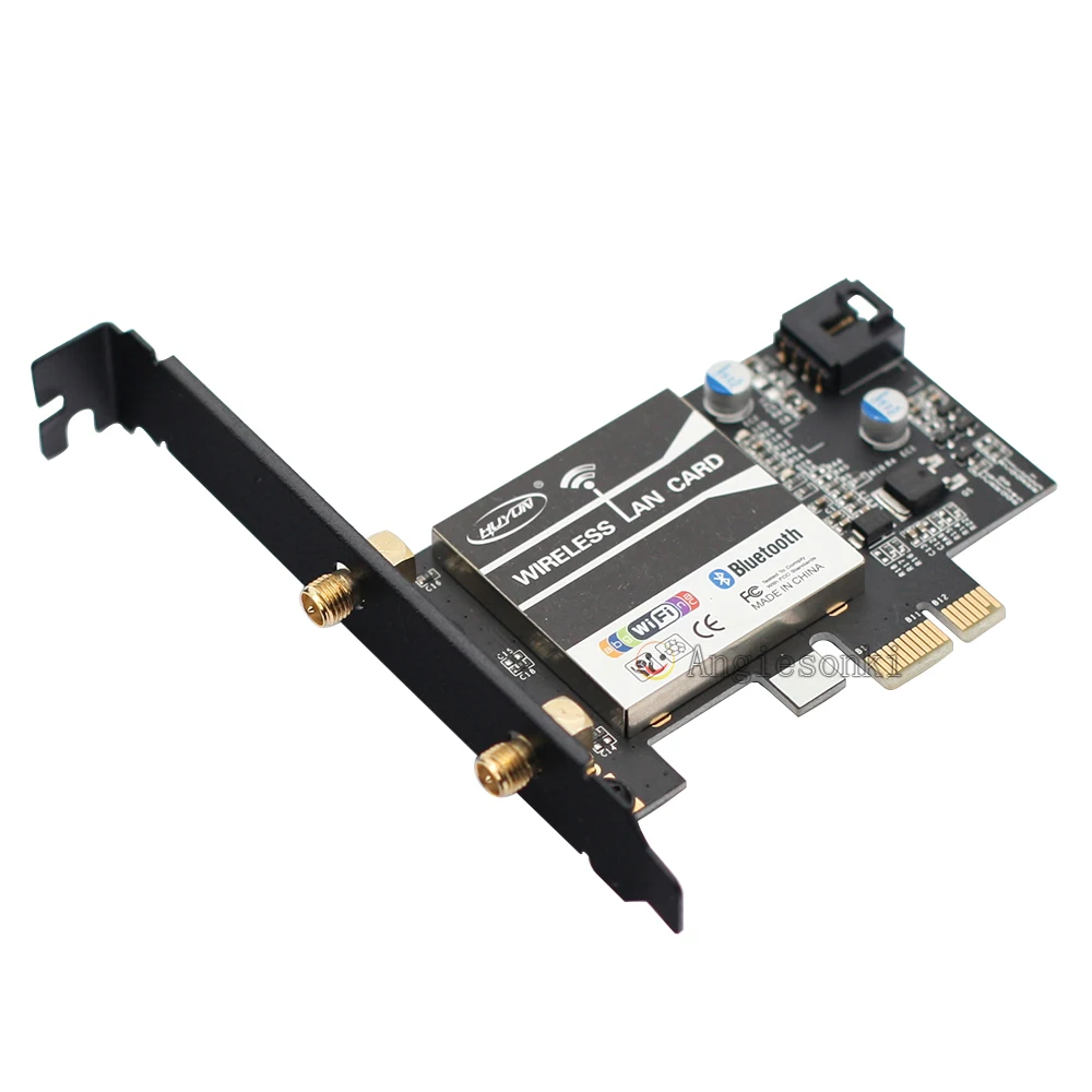 Сетевая WLAN карта Broadcom BCM94371ZA два диапазона Wi Fi + BT 4 1 802 11 AC/a/b/g/n Мбит/с ГГц/5 ГГц|wlan