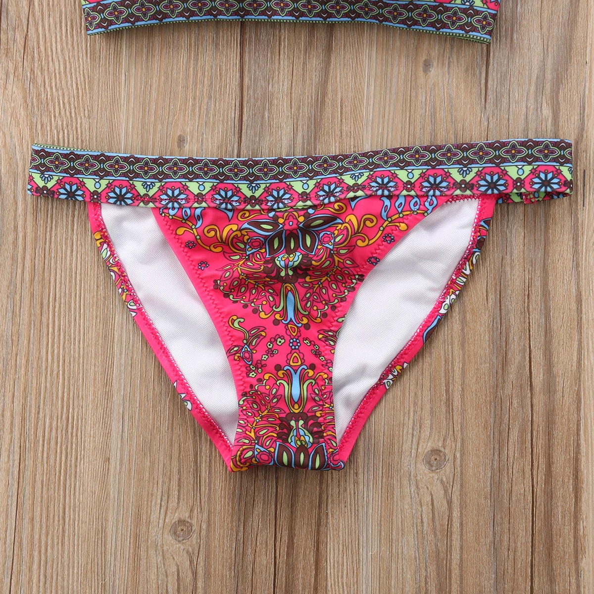 2019 nuevo Bikini estampado Floral para mujer conjunto push-up traje de baño vendaje traje de baño Monokini ropa de playa
