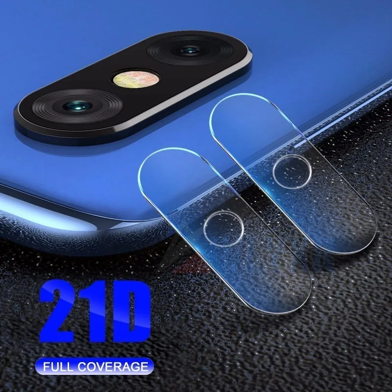 

2PC 21D Back Camera Lens Protector Protective Film For XiaoMi Mi Play Mix 2S 3 F1 Redmi Note 5 5 Pro 6 7 Tempered Glass 9H Cover