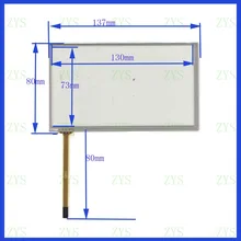 ZhiYuSun POST 5,4 сенсорный экран для PIONEER AVH-P3200BT новое стекло для gps touch 054005 136*81