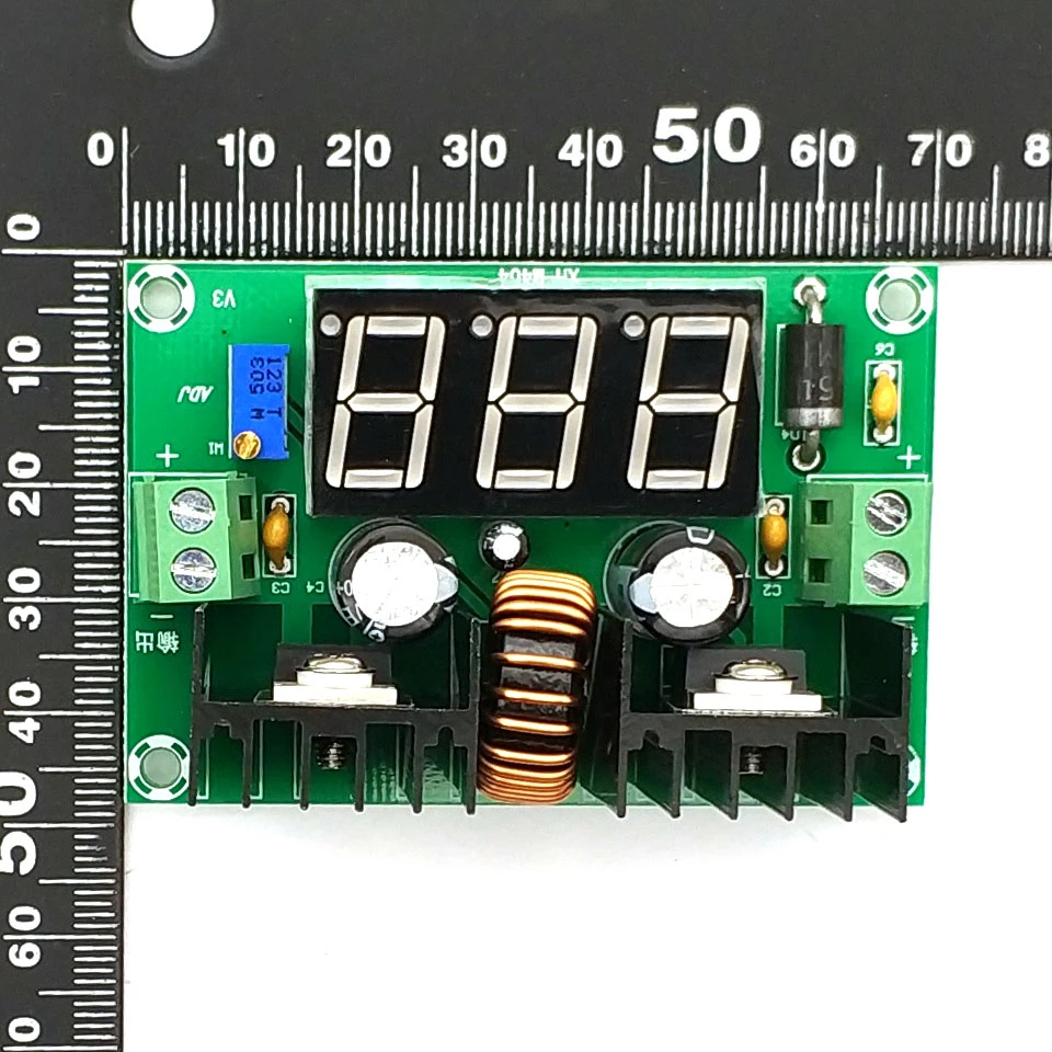 Цифровой светодиодный вольтметр XL4016 LM317 регулятор напряжения XL4016E1 DC понижающий