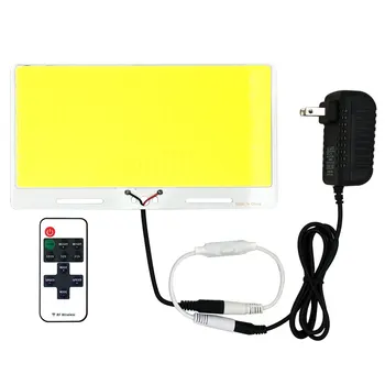 

Cool White LED Panel Light 200W 12V COB Lamp with Dimmer Controller 220*120mm 110V 220V LED Bulb for Indoor Outdoor Car Lighting