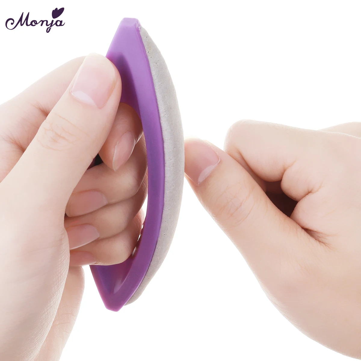Monja Nail Art овчина бафик для ногтей Полировочная щетка покрытия воском