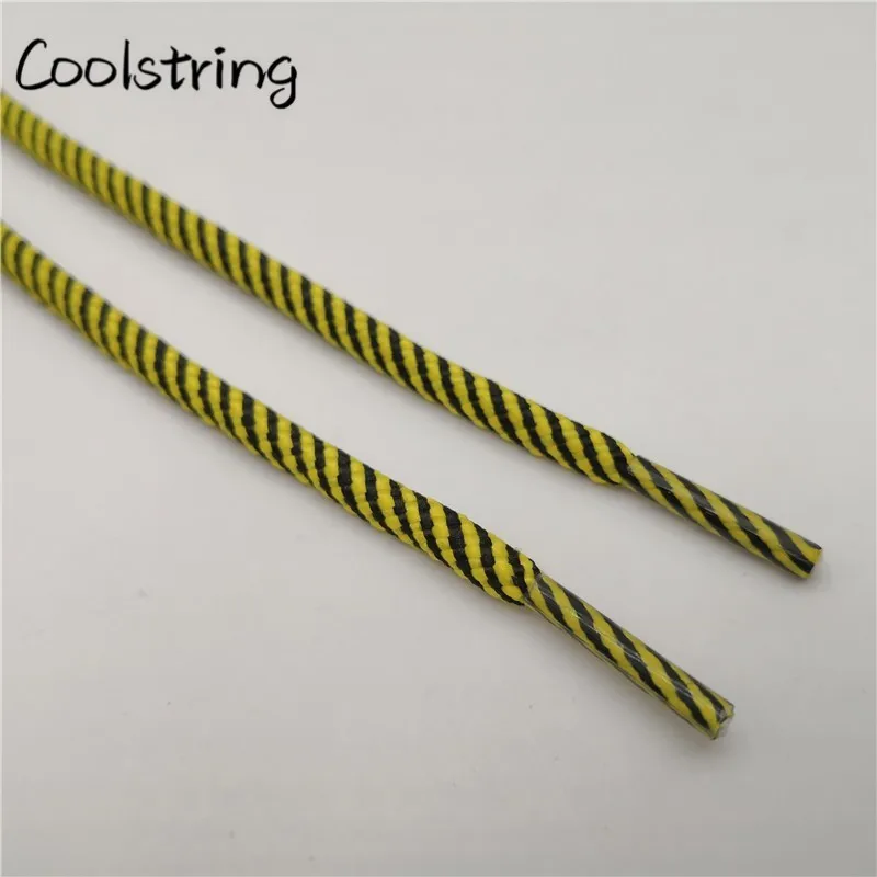Coolstring New Polyester Promotional Shoelaces 2 Colors Mixed Outdoor Sports Shoestrings Skating Bootlaces White Red Black Laces