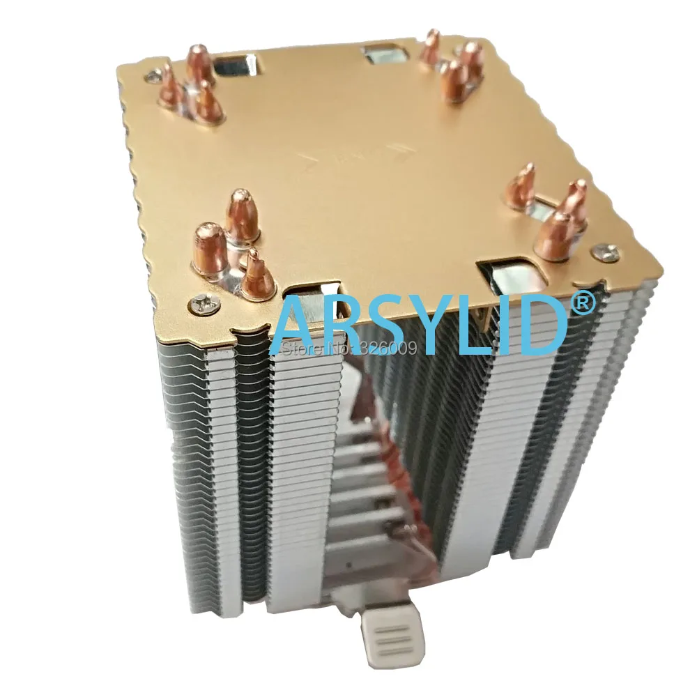 ARSYLID CN-609 6 heatpipe dual-tower cooling RGB 4pin PWM вентилятор кулер для процессора LGA775 115X1366 2011 AM3 AM4 9 см вентилятор Поддержка Intel AMD