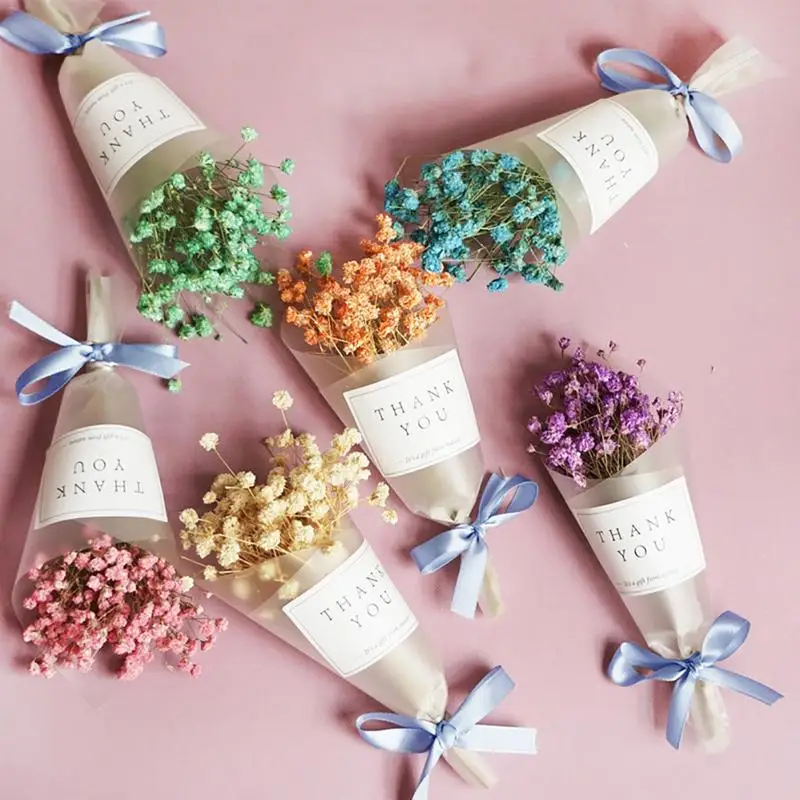 

1pcs Mini Starry Natural Dry Flower Home Wedding Decoration DIY Craft Gypsophila Dried Flowers Photo Props