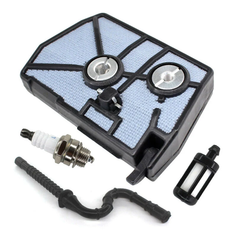 

Air Fuel Filter Spark Plug Kit with Fuel Line for Stihl 028 028AV WB Wood Boss