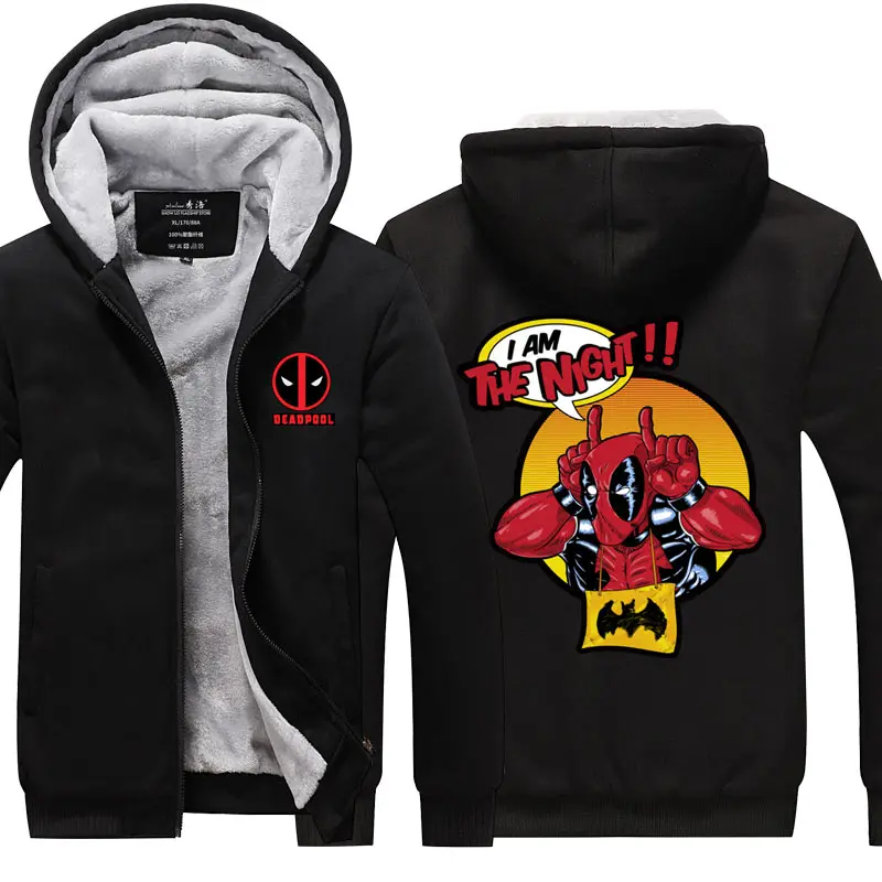 

Deadpool 3D Printed Sweatshirt Marvel Winter Men Hoodies Harajuku Streetwear for Women Cosplay Thick Unisex Hoodie